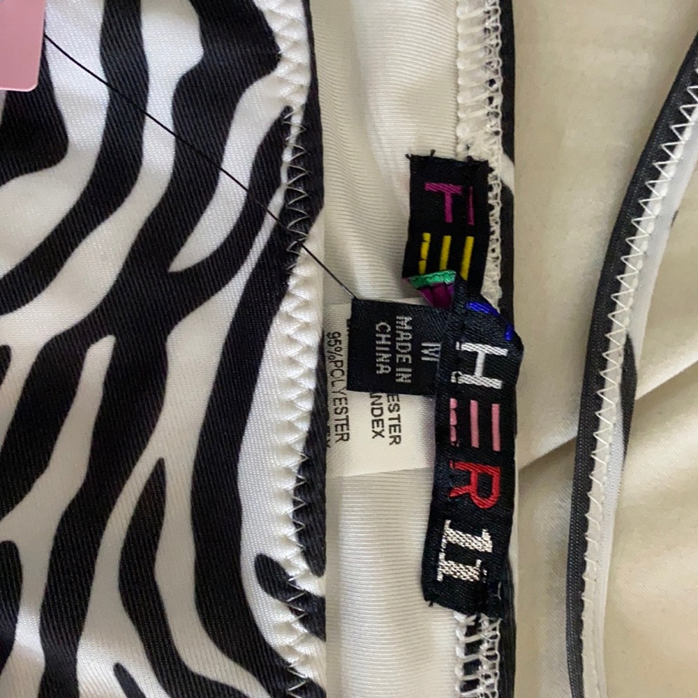 ZEBRA PRINT SWIMSUIT